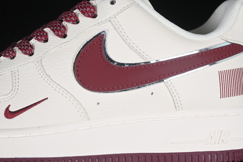 Nike Air Force 1 '07 Low QR Code Black Star Sneakers Low-Top Casual Shoes - CU1836-961