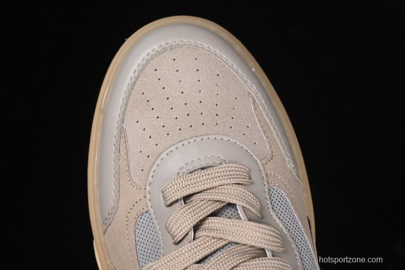 Christian Louboutin Funnyto Flat Comfortable Fashion Low Top Sneakers in Taupe - X.D4