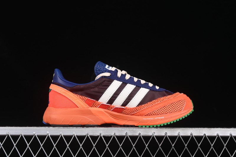 Adidas Bad Bunny Adizero SL 72 Comfortable Low-Top Casual Sneakers - JP8815