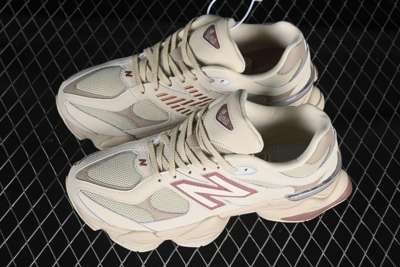 Joe Freshgoods x New Balance 9060 Retro Running Sneakers with ABZORB Cushioning - U9060ZGC
