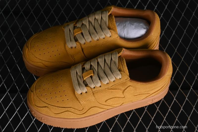 SMFK Comfortable Chunky Sole White Sneakers - T.D4