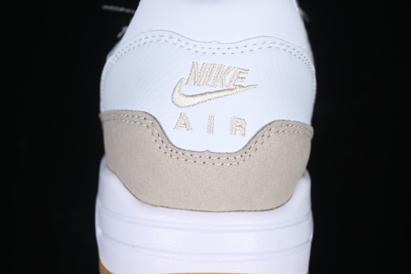 Nike Air Max 1 Retro Running Shoes with Half-Sole Air Cushion - AA0512-100