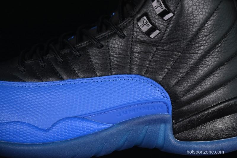 Nike Air Jordan 12 Retro Basketball Shoes with Game Royal Colorway - 130690-014