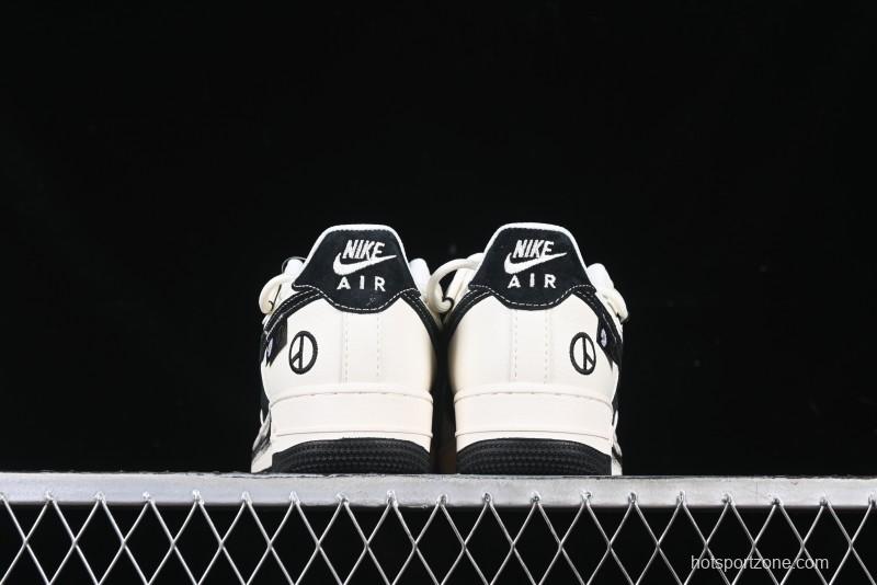 Nike Air Force 1 '07 Low GDragon Collaboration Daisy Graffiti Lace-Up Low-Top Casual Sneakers - DM6688-011