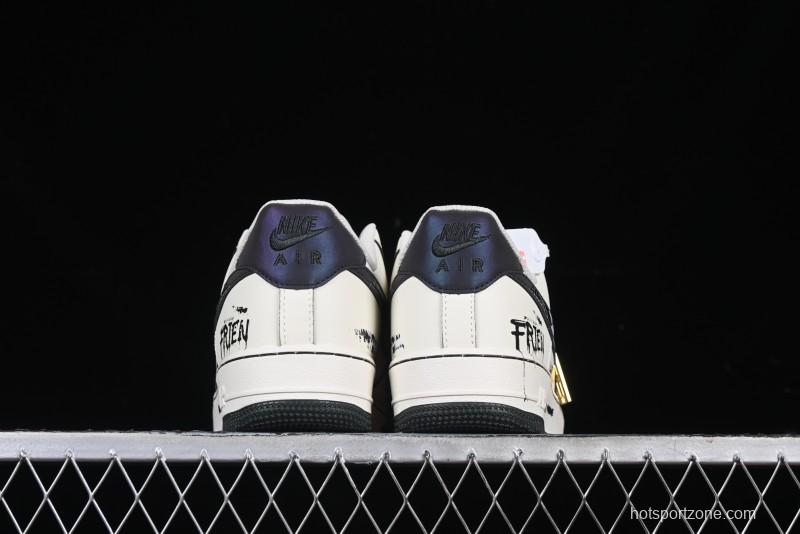 Nike Air Force 1'07 Low "Night Gun Hole" Casual Sneakers - FB1893-999