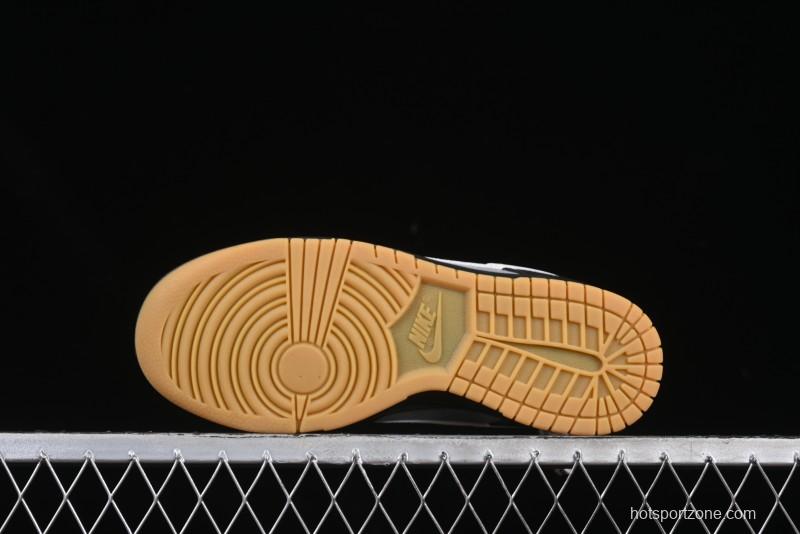 Nike Dunk Low Casual Sneakers in Black-Grey Colorway - HQ1931-001