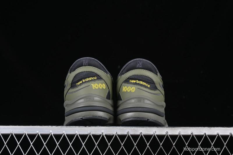 New Balance 1000 Series Retro Dad Style Low-Top Casual Running Shoes - M1000EA