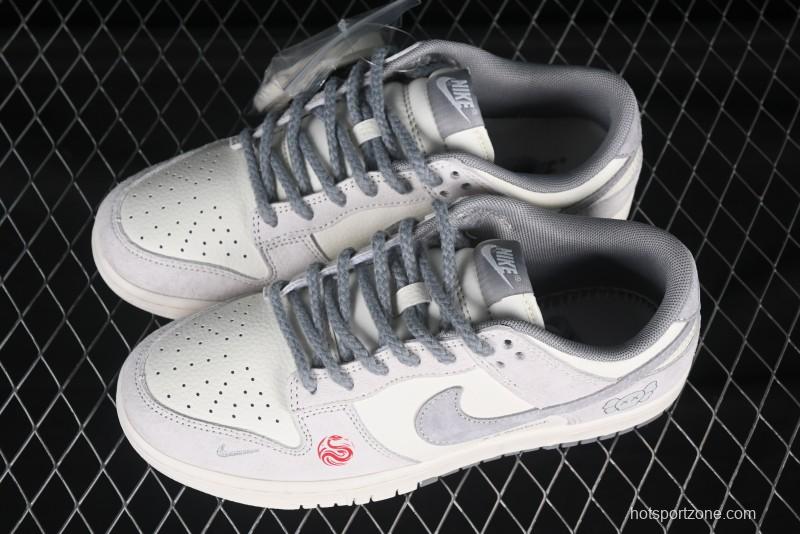 Nike SB Dunk Low KAWS Year of the Snake Collaboration Anniversary Customized Low-Top Casual Skate Shoes - YX5066-250