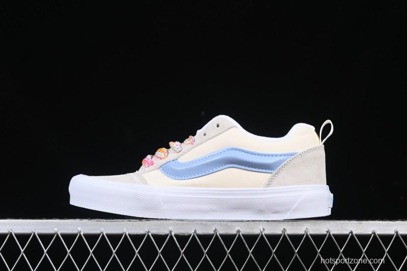 Vans Knu Skool Low-Top Retro Casual Vulcanized Sneakers - VN000CS00DX