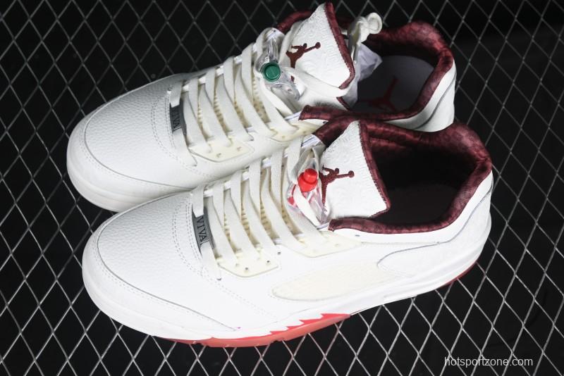 Nike Air Jordan 5 Low "El Grito" Basketball Shoes - HF8833-100