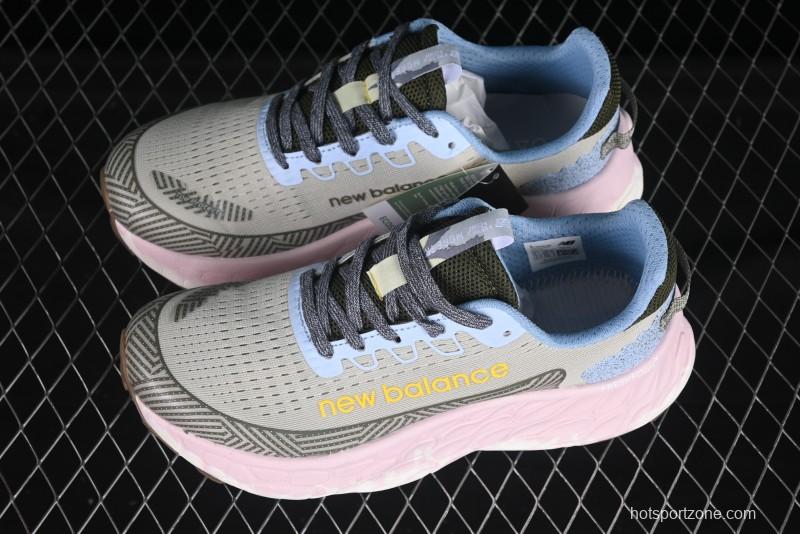 New Balance Fresh Foam X More V3TDS Low-Top Running Shoes with Durable Slip-Resistant Outsole - WTMORUG3