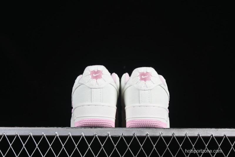 Nike Air Force 1 '07 Low Valentine's Day Limited Casual Sneakers with Full-Length Air Cushion - HV5992-111