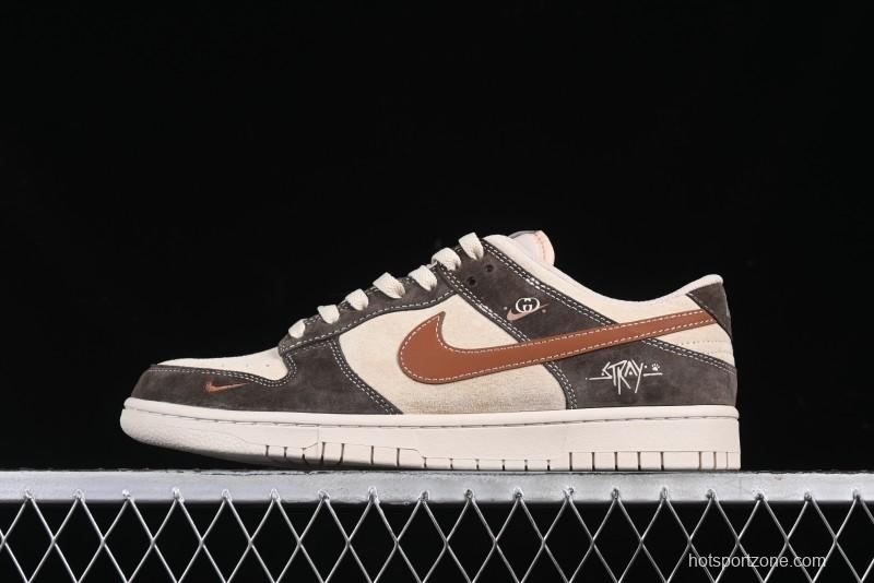 Nike SB Dunk Low Stray Rats Collaboration Anniversary High-End Custom Casual Sneakers - DJ2024-082