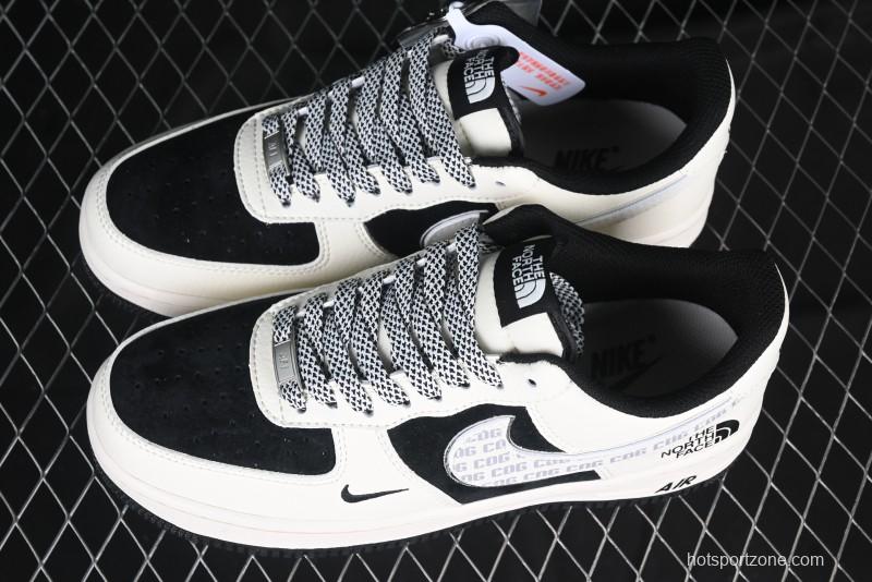 Nike Air Force 1 '07 Low The North Face x CDG Black White Casual Sneakers - BB7518-013