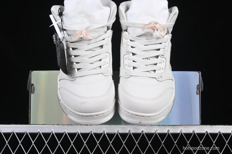 Nike Air Jordan 5 Retro Light Orewood Brown Snake Year Limited Basketball Shoes - HF3183-001