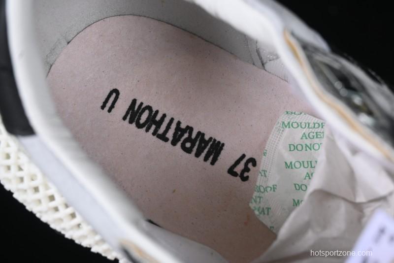 Golden Goose Marathon Silver Comfortable Low-Top Lifestyle Sneakers - X.E5