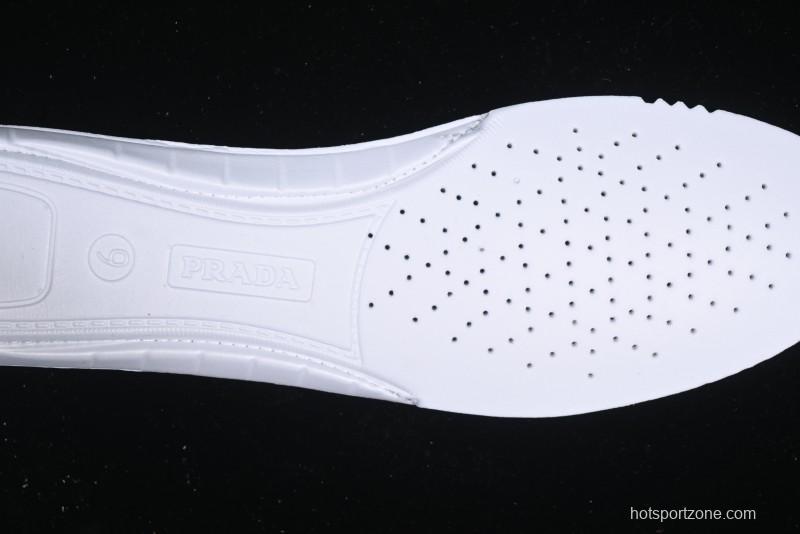 Prada Cloudbust Air Thunder Lifestyle Low-Top Sneakers with Anti-Slip and Wear-Resistant Design - 2EG293