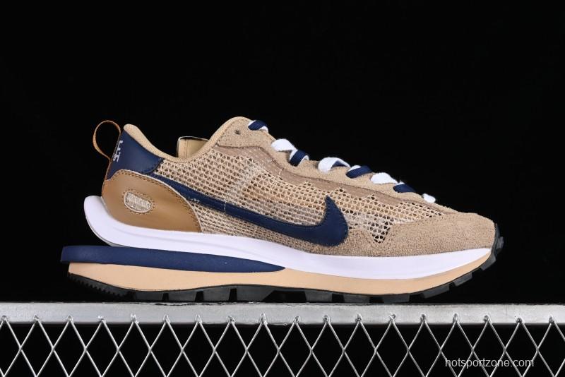 Nike Sacai VaporWaffle 3.0 Deconstructed Running Shoes with Layered Sole - CV1363-102