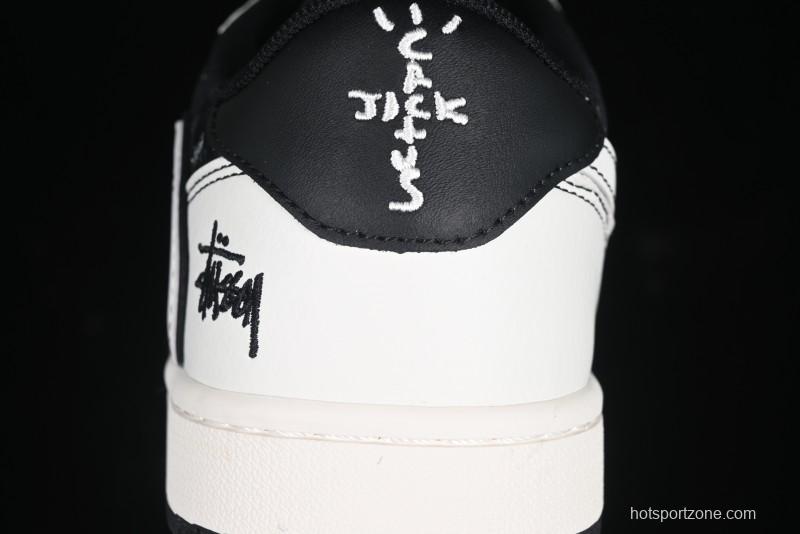 Nike Travis Scott x Fragment Design x Air Jordan 1 Low OG SP AJ1 Low Top Casual Sneakers - SJ2068-121