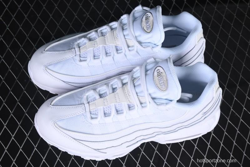 Nike Air Max 95 Retro Running Shoes with Air Cushion - CT1268-100