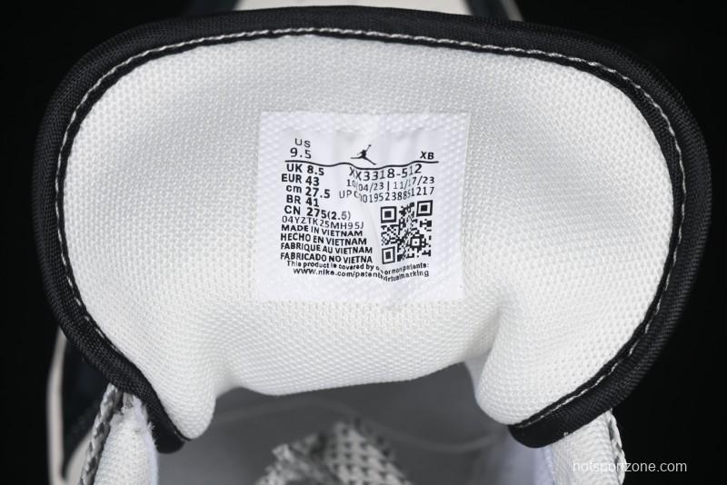 Nike Air Jordan 1 Low AJ1 The North Face Collaboration - Grey Black Toe Retro Basketball Shoes - XX3318-512