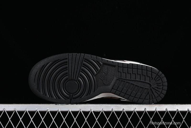 Nike Supreme SB Dunk Low Plaid Colorway Low-Top Casual Skateboarding Shoes - SP1098-051