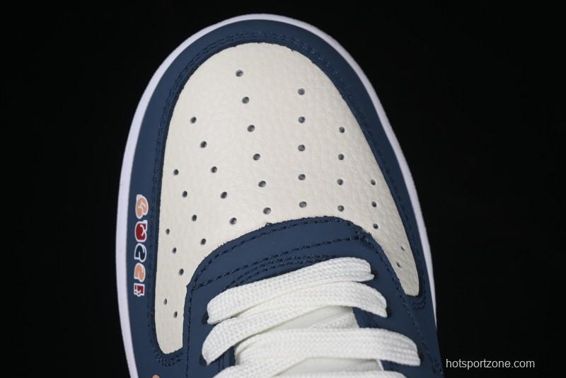 Nike Air Force 1 '07 Low Gucci Collaboration Snake Pattern Red Swoosh Casual Sneakers - DF0188-039