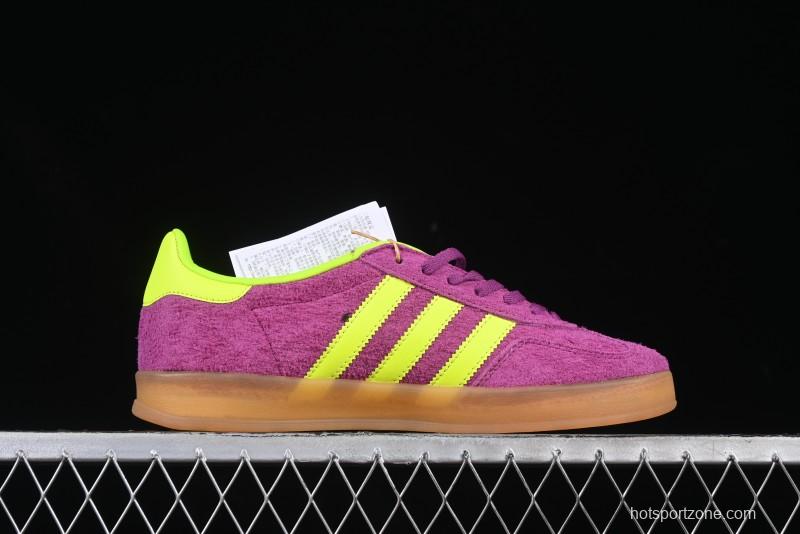 Adidas Originals Gazelle Indoor HQ8715 Retro Casual Anti-Slip Wear-Resistant Low-Top Sneakers