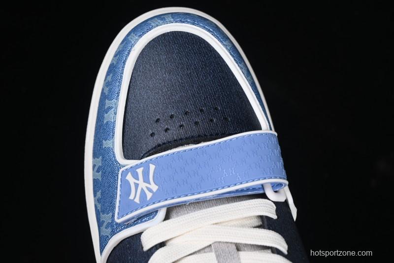 New York Yankees MLB Chunky Liner Lightweight Platform Sneakers with 6cm Height Increase - 3ASXCHL4N50BLS