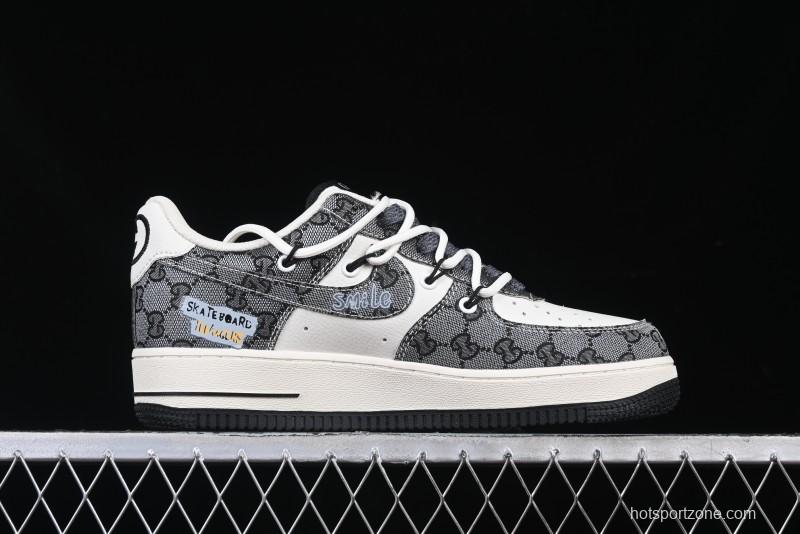 Nike Air Force 1 '07 Low Hip Hop Gucci Style Casual Sneakers - BD0077-555