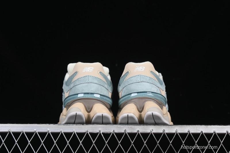 New Balance 9060 Retro Casual Running Sneakers with ABZORB Cushioning Technology - U9060FNB