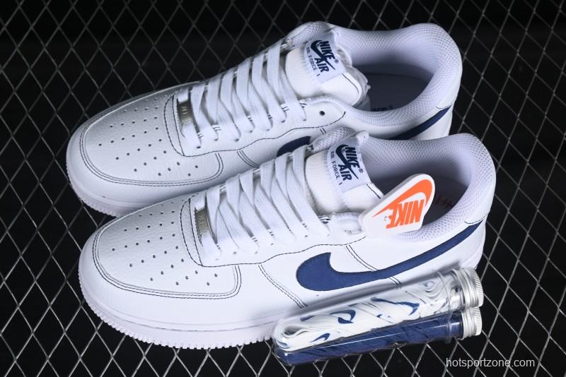 Nike Air Force 1'07 Low Casual Sneakers with Full-Length Air Cushion - HQ2037-100