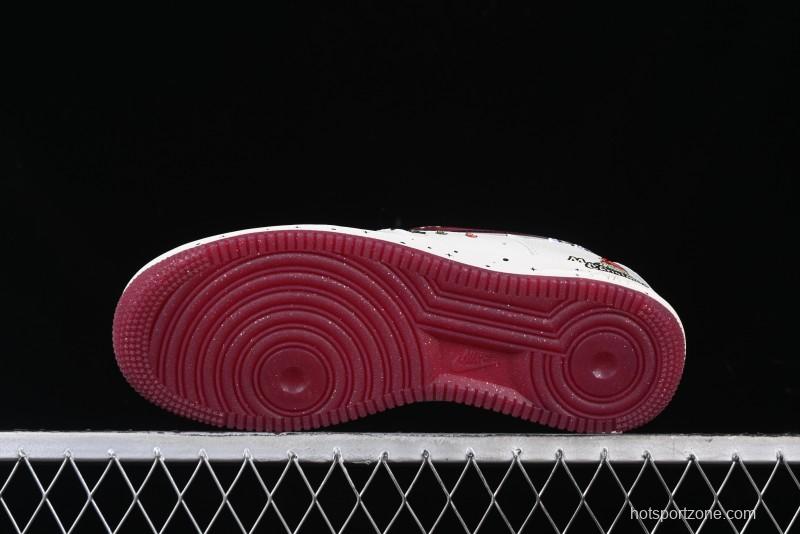 Nike Air Force 1 '07 Low "Grandma Christmas" Limited Edition Custom Casual Sneakers - FZ5068-616