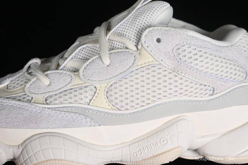 Adidas Yeezy 500 Bone White Casual Running Shoes - FV3573