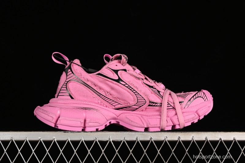 Balenciaga Phantom Sneaker Ten-Gen Trend Running Shoes with Transparent Heel Strap - W3XDC5000