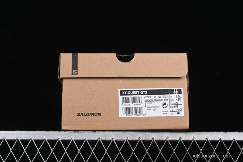 Salomon XT-Quest Outdoor Trail Running Shoes with SENSIFIT Technology and CONTAGRIP Outsole - 477810-23