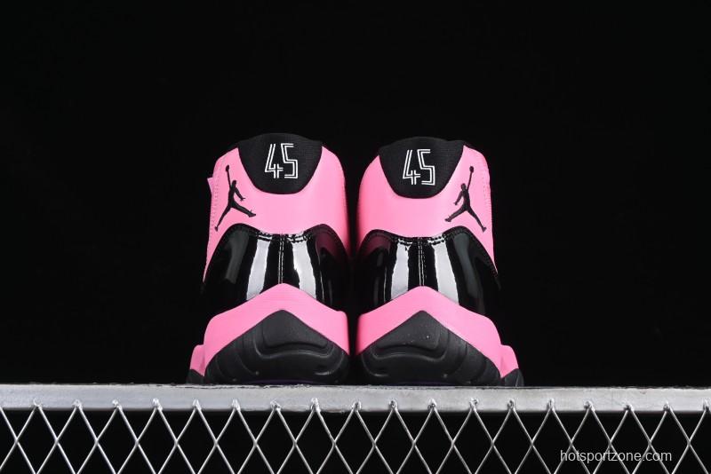Nike Air Jordan 11 Retro High Top Basketball Shoes in Black Pink - CT8012-500