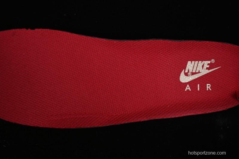 Nike Air Force 1 '07 Low Stussy Collaboration Olive Green Star Low-Top Casual Sneakers - KK1988-034