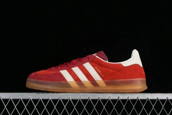 Adidas Originals Gazelle Indoor IE1051 Retro Casual Slip-Resistant Wear-Resistant Low-Top Sneakers