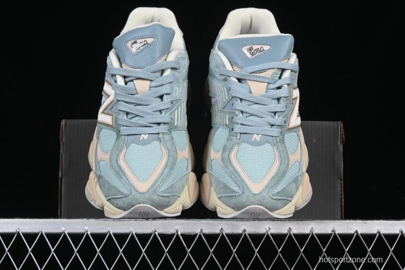 New Balance 9060 Retro Casual Running Sneakers with ABZORB Cushioning Technology - U9060FNB