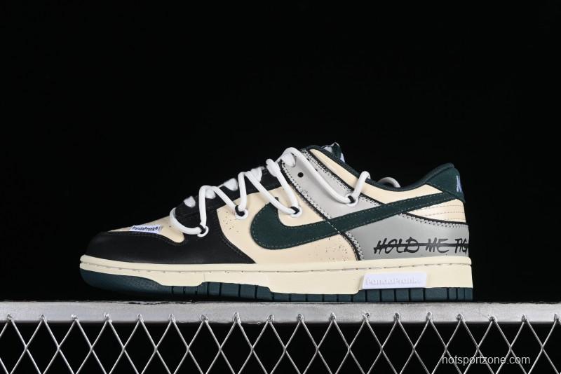 Nike Dunk Low Panda Prank Universe Exploration - Star Trek Mocha SB Strap Low-top Casual Sneakers - FQ8080-133