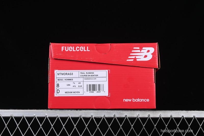 New Balance Fresh Foam X More V3TDS Low-Top Running Shoes with Durable Slip-Resistant Outsole - MTMORAG3