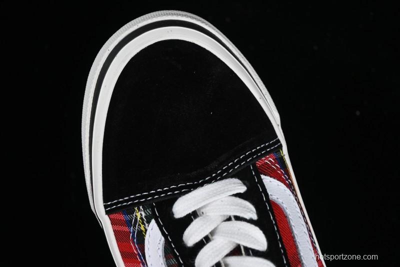 Vans Old Skool 36 DX Anaheim Collection Checkered Low-Top Canvas Sneakers - VN0A38G2PXC