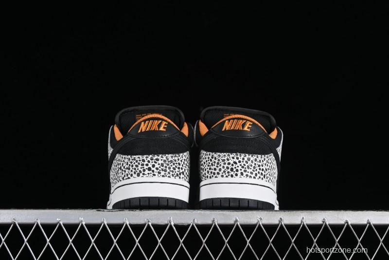 Nike SB Dunk Low Safari "Olympics" Stone Pattern SB Low Top Casual Sneakers - FZ1233-002