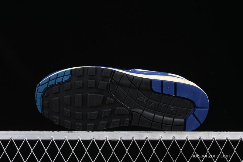 Nike Air Max 1 Retro Running Shoes with Half-Sole Air Cushion - FQ8048-133