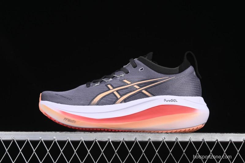 Asics Gel-Nimbus 27 Retro Breathable Casual Shoes with Cushioning for Men - 1011B958-021