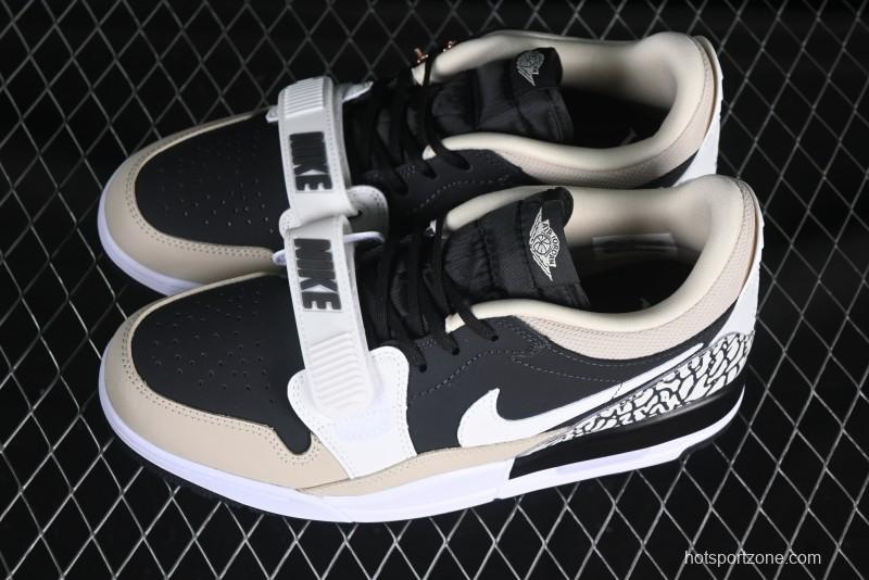 Nike Air Legacy 312 Low "Black/Sail/White" - Premium Style with Elephant Print Details