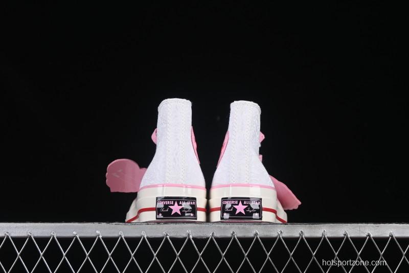 Converse Chuck 70 Valentine's Day Rose High Top Casual Sneakers - A14798C