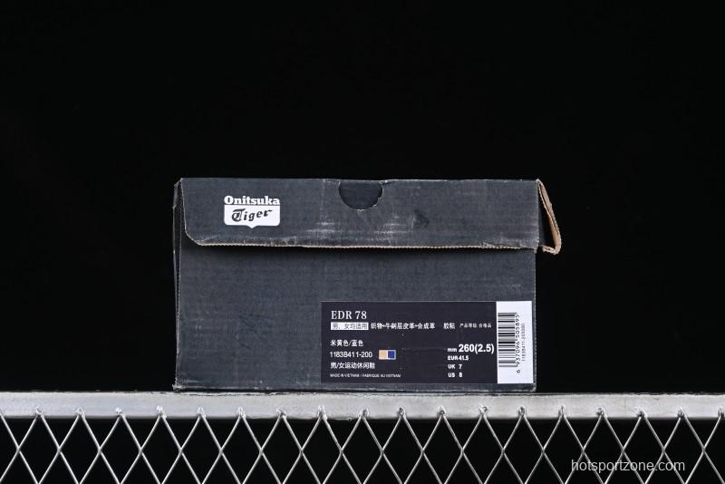 Onitsuka Tiger Edr 78 Low Top Running Shoes Comfortable Slip Resistant Durable - 1183B411-200