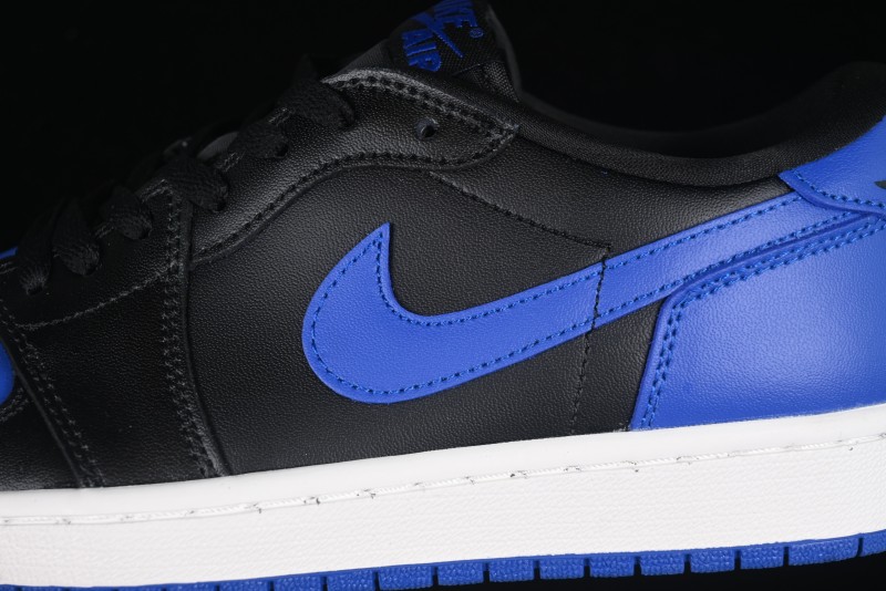 Nike Air Jordan 1 Low AJ1 Black Blue Casual Sneakers - IB1981-004